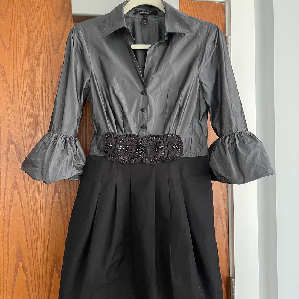 Cocktail Dress Size 4, gray/black